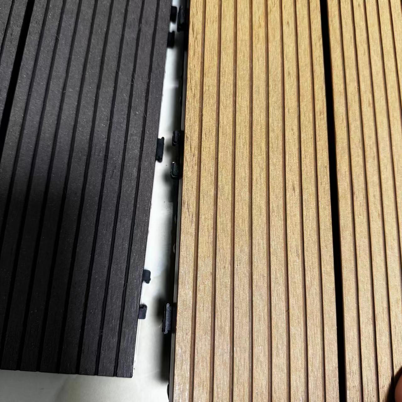 DIY lukittavat ulkok&auml;ytt&ouml;iset WPC-laatat