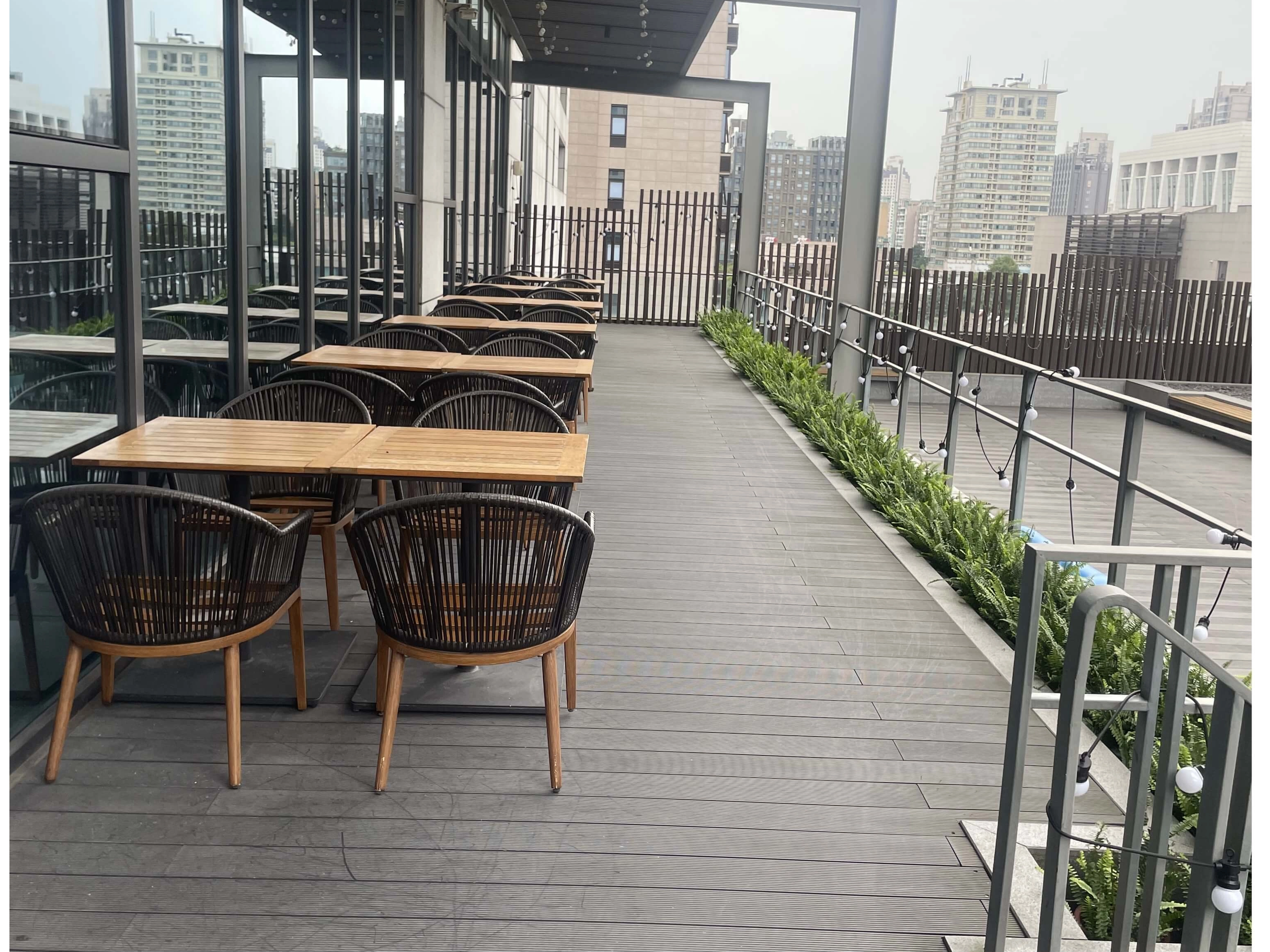 Vidarin uusin WPC-koekstruusioterassi: älykäs valinta yrityksille