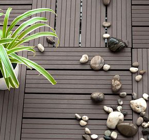 se-itse lukittavat ulko WPC -laatat